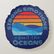 Retro Sunset Waves Oceaan Gezegde