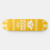 Retro Sunshine Afstuderen Skateboard (Horizontaal)