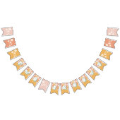 Retro Sunshine Bannière d'anniversaire fleuri Supe (Tout)