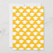 Retro Sunshine Double Graduation Party Invitation (Dos)