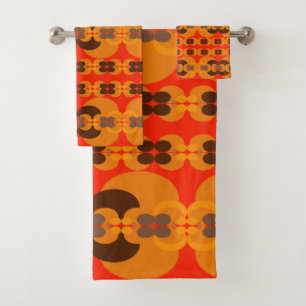 Rétro Super 60's 70's Motif Bubbles