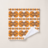 Rétro Super 60's 70's Motif Bubbles (Gant de toilette)