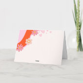 Retro super Baby Brewing merci Baby shower (Dos)