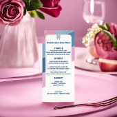 Retro Super mariage Menu - Un voyage vers la nosta