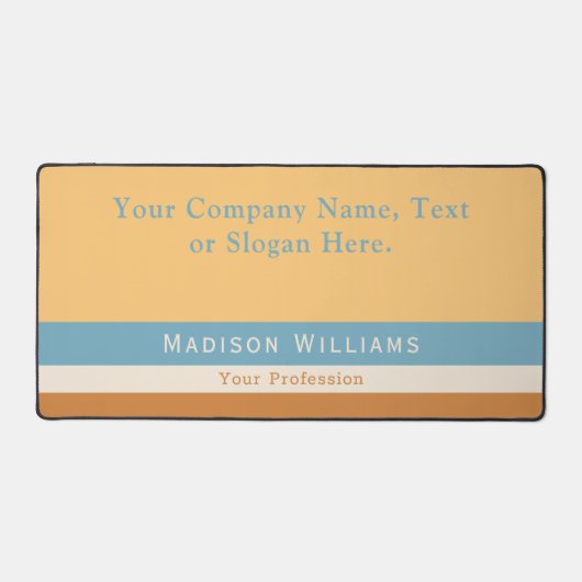 Retro Super Nom personnalisé Texte Bureau ou Perso (Recto)