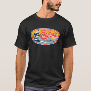 Retro Surf Style UC Santa Cruz T T-shirt