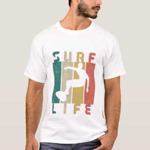 retro surf surfer cadeau t-shirt