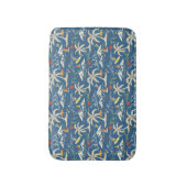 Retro Surf Tropical Patroon Badmat (Voorkant Verticaal)
