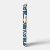 Retro Surf Tropical Patroon Case-Mate iPhone Case (Achterkant / Rechts)