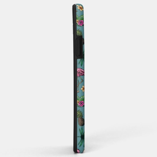 Retro-surf tropisch gevlekt patroon Case-Mate iPhone case (Achterkant/rechts)