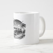 Retro Surf Van & Palm Trees Design Spécialité Mug (Devant droit)