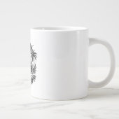 Retro Surf Van & Palm Trees Design Spécialité Mug (Droite)