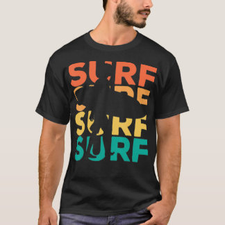 Retro surfcadeau voor surfers t-shirt