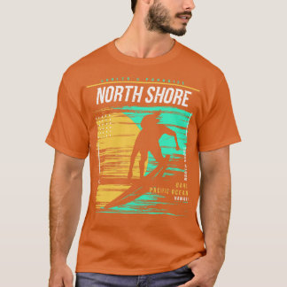 Retro Surfen North Shore Oahu Hawaii Surf T-shirt