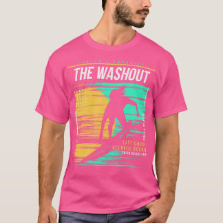 Retro Surfen The Washout Folly Beach South Olina T-shirt