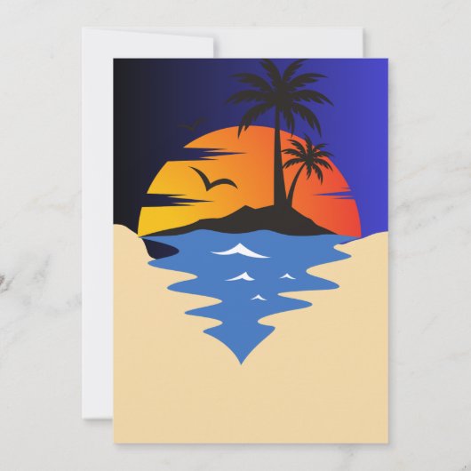 Retro Surfer Car Baby shower Kaart (Achterkant)