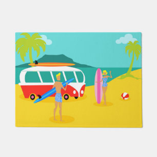 Retro Surfer Coupondeur Mat