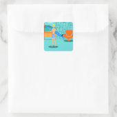 Retro Surfer Dude Stickers (Tas)