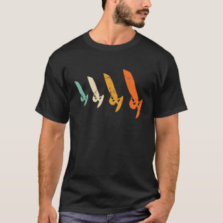 Retro Surfer Vintage Surfer Kitesurfen Windsurfen T-shirt