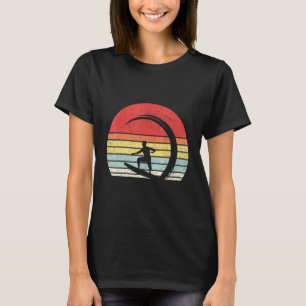  Retro Surfer Wave Surfen Surf Strand T-shirt