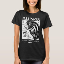 Retro Surrealistische Illusie Echo Face Streetwear