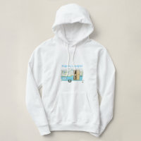Rétro sweat - shirt à capuche de remorque de