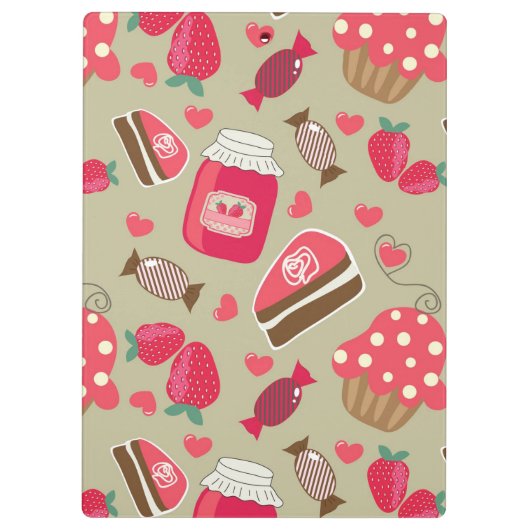 Retro Sweets Klembord (Achterkant)