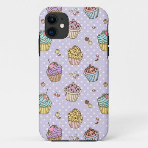 Retro Sweets Pattern iPhone 11 Hoesje
