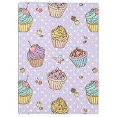 Retro Sweets Pattern Klembord (Achterkant)