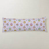 Retro Sweets Pattern Lichaamskussen (Achterkant)