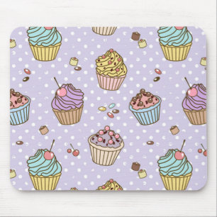 Retro Sweets Pattern Muismat