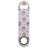 Retro Sweets Pattern Speed Flessenopener (Voorkant)