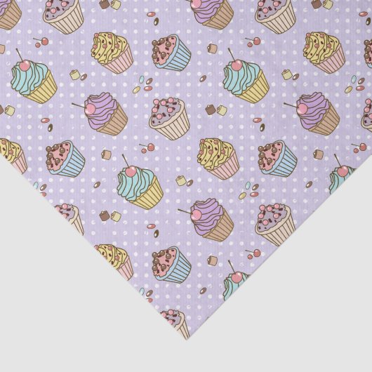 Retro Sweets Pattern Tissuepapier (Detail)