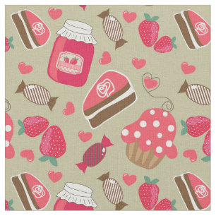 Retro Sweets Stof