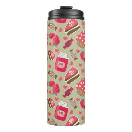 Retro Sweets Thermosbeker (Voorkant)