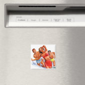 Retro Swimsuit Advertentie Magneet (Insitu (Vaatwasser))