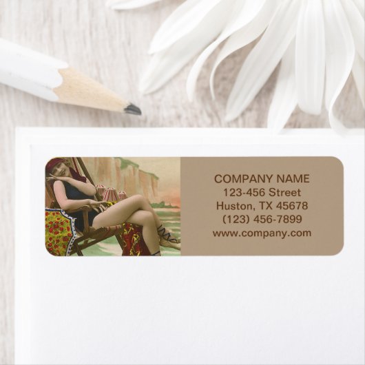 retro swimsuit mode schoonheid looning salon etiket (Insitu)