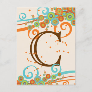 Retro Swirl Celebration Maak uw eigen banner Kaart