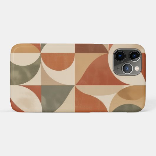 "Retro Symmetry" Case-Mate iPhone Case (Achterkant (horizontaal))