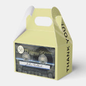 Retro T1 Audiotape 50th Birthday Dank u GFB Bedankdoosjes (Achterkant)