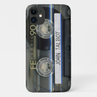 Retro T1 Audiotape mixtape Cassette Name iPC
