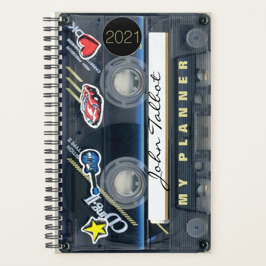 Retro T3 Audiotape Music Citation Pl personnalisée (Devant)