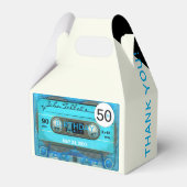 Retro T4 Audiotape 50th Birthday Dank u GFB Bedankdoosjes (Achterkant)