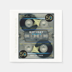 Retro T5 Audiotape, 50e verjaardag, artikel N Servet