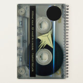 Retro T5 Audiotape Music quote Pl personnalisé (Dos)