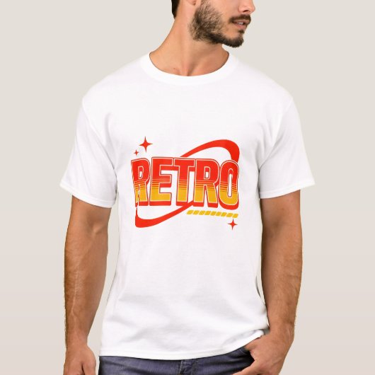 Retro. T-shirt (Voorkant)