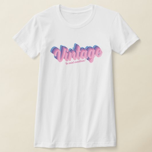 Retro  t-shirt (Laagn)