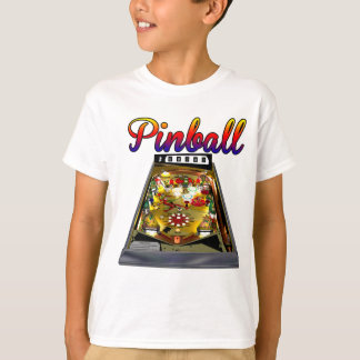 Rétro T-shirt de conception de flipper
