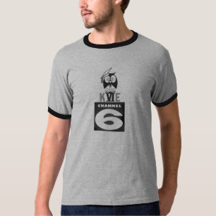 Rétro T-shirt de logo de KVIE