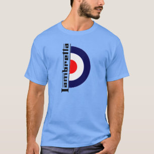 Rétro T-shirt de mod Lambretta
